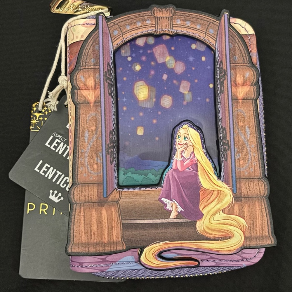 Loungefly Purple and Brown Enchanted Wallet
